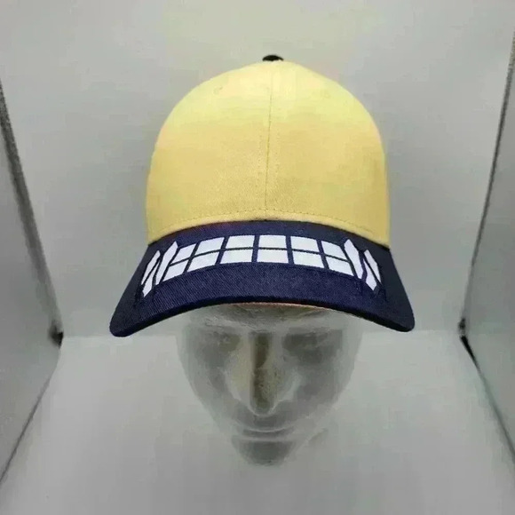 My Hero Academia Himiko Toga Hat  League of Villains Dad Hat Yellow Blue - Picture 1 of 13